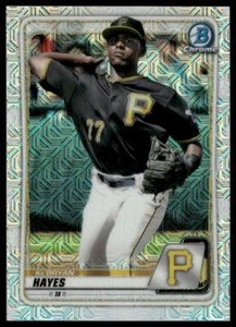 2020 Bowman #BCP-67 Ke'Bryan Hayes Chrome Prospects Mojo Refractor Pirates - Picture 1 of 2