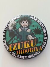 My Hero Academia Deku Midoriya Anime Pin badge button Design 2