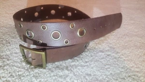 Banana Republic Wide Leather Belt Sz XS - Picture 1 of 7
