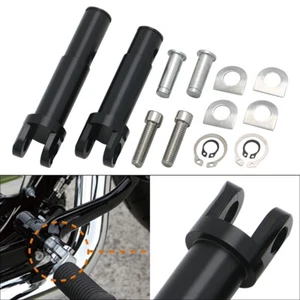 FOR 14-LATER HARLEY SPORTSTER XL883 XL1200 FORWARD CONTROLS FOOTPEG CLEVIS CLAMP - Picture 1 of 7
