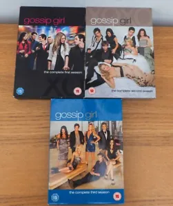 Gossip Girl - Seasons 1, 2 & 3 - Complete DVD Series Box Sets Bundle UK  - Picture 1 of 17