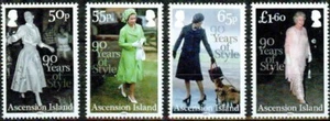 ASCENSION ISLAND–2016– Q.E.II 90TH BIRTHDAY – VF** - Foto 1 di 1