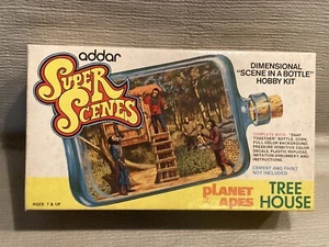 Addar Super Scenes Il pianeta delle scimmie - Kit modello scena casa sull'albero - Aperto!! - Foto 1 di 16