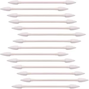 Spitzwattestäbchen kompatibel mit Q Tips Double Precision Tips Baumwolle 400 Stück - Bild 1 von 7