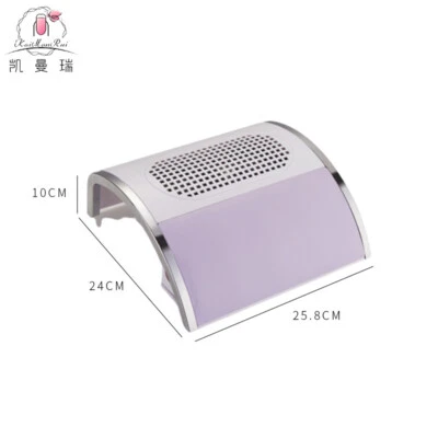 80W Nagel Staubabsaugung Nagelstaubsauger Nagelstaubabsaugung für Maniküre DE - Bild 1 von 4