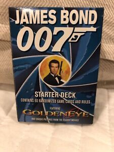 JAMES BOND 007, GOLDENEYE, STARTER DECKS, 60 Cards in Deck 
