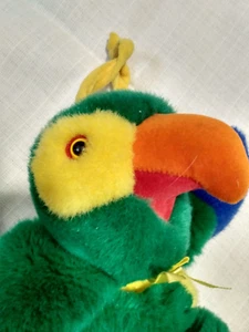 Vintage Mary Meyer Musical 'Talk to the Animals' Parrot Plush Stuffed Animal - Picture 1 of 4