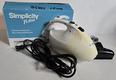 Simplicity FLASH Micro Home Mini Electric Handheld Vacuum - Works, Missing HOSE - Image 1 of 4