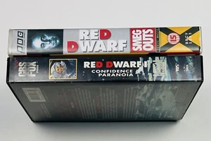 Lot 2 Red Dwarf British BBC VHS Sci-Fi Comedy I Byte Two Smeg Outs Tested WORK - Picture 1 of 8