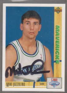 Autographed 91/92 Upper Deck Mike Iuzzolino - Mavericks - Picture 1 of 1