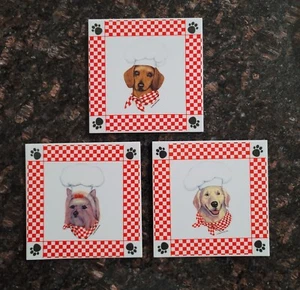 PetAdorables Kitchen Dog Trivet Dachshund, Golden Retriever, Yorkshire Terrier - Picture 1 of 7