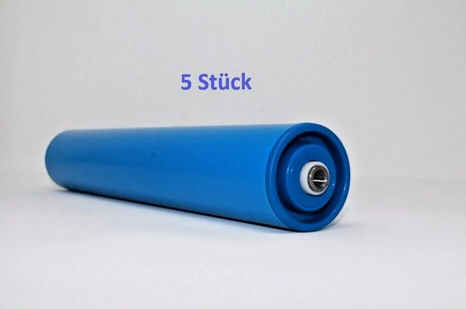 AV ROLLEN 5x Tragrolle aus - Kunststoff mit Innengewinde - ø 50 x 2,8 mm / IGM8