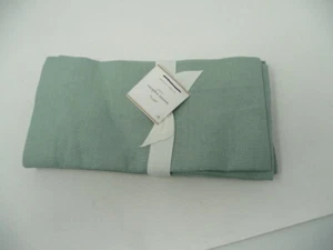 Pottery Barn Mason Napkins S/4 Bay Breeze linen - Picture 1 of 1