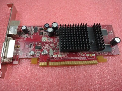 Dell H9142 ATI Radeon X600 128MB DVI S-Video PCIe Video Card 102A2604400 - Image 1 of 4