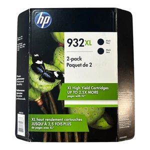 NEW!! HP 932XL High Yield Cartridges 2-Pack #B2 - Picture 1 of 2