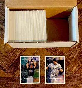 1999 UPPER DECK MVP BASEBALL COMPLETE 220 CARD SET KEN GRIFFEY JR. DEREK JETER - Picture 1 of 3