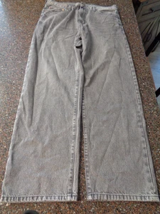 PacSun Baggy Fit Men's Gray Jeans Size 34 x 32 Zip Fly EUC - Picture 1 of 11