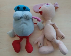 Vintage - "Ren & Stimpy" Nickelodeon 1995 Plushie toys. - Picture 1 of 4