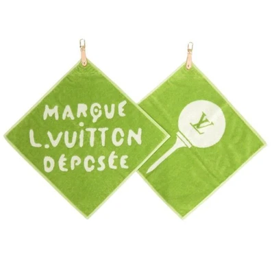 Louis Vuitton Golf Towel Set GI1060 Green Unused - Image 1 of 4