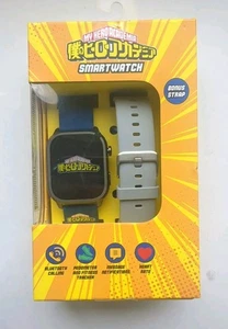 NEW My Hero Academia Smartwatch Bonus Strap Grey Apple 10 & Up Android 5 & Up - Picture 1 of 4