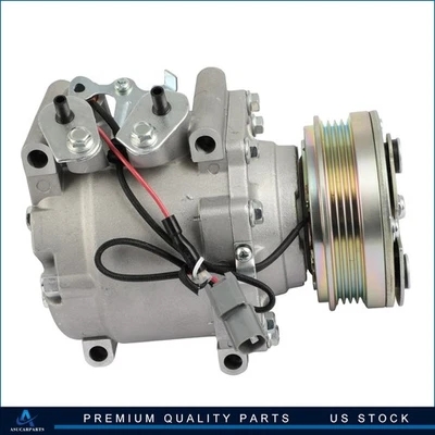 AC A/C Compressor Fits Honda Civic 1.5L 1.6L 92-93 Civic del Sol 1993 1.5L 1.6L - Image 1 of 4