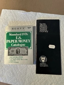 Scott Standard 1976 US Paper Money Catalogue & Facts About Money Dept Treasury - Bild 1 von 7
