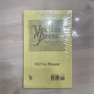 Veritas Press History Cards 1815 to Present New/Sealed Set - Picture 1 of 2