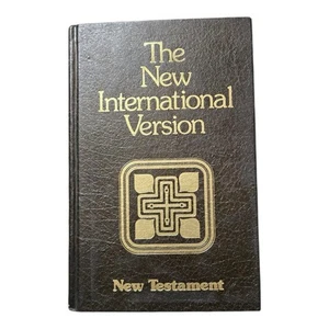 NIV 1973 New Testament Bible - Hardcover (Large Print Edition) - Picture 1 of 11