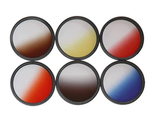 52mm Verlaufsfilterset  6x Filter inkl.Tasche 52mm - Bild 1 von 4