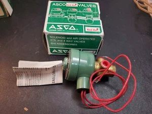 Nuevo conjunto de válvula soleniodo Asco FT8320A173 1/4 pulgadas NPT 120V-AC - Imagen 1 de 4