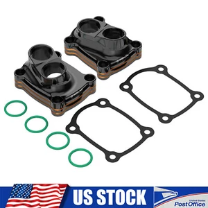 Set M8 Tappet Covers For Harley Ultra Limited FLHTK 17-24 Sport Glide FLSB 18-21 - Foto 1 di 12