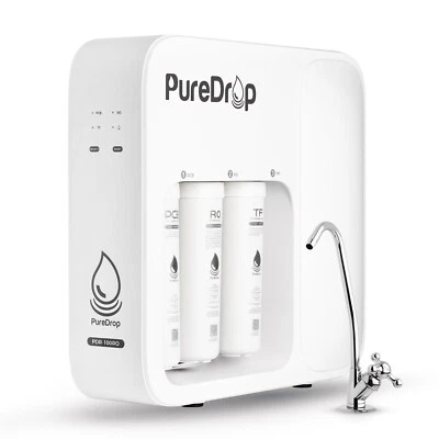 PureDrop PDR-100RO Under Sink 3-Stage Reverse Osmosis Water Filtration System - Image 1 of 4