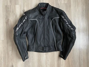 Chaqueta de cuero Spyke para mujer talla S Moto Racing Speed 440 - Imagen 1 de 15