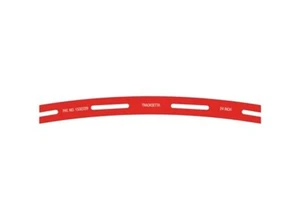 Peco HO Scale ~ Tracksetta Track Laying Template ~ 24" 61cm Radius Curve ~ OOT24 - Picture 1 of 1