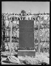 Colorado - Wyoming State Line, Farm Security Administration, Rothstein, FSA