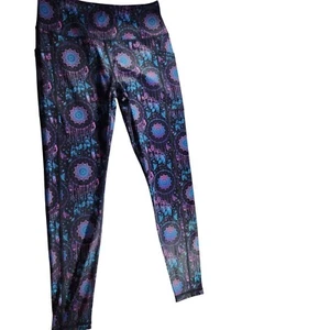CVG Womens Mandala Dream Catcher Print Leggings Activewear fitness exercise - Picture 1 of 4