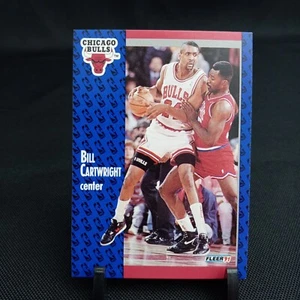 1991-92 Fleer Bill Cartwright Chicago Bulls #26 Basketball Karte (1B50) - Bild 1 von 3
