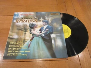 JOHANN STRAUSS - Greatest hits - 1970 UK 9-track Vinyl LP - Imagen 1 de 4