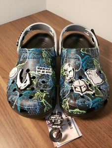Croc Crocs NEW Mandalorian Star Wars Baby Yoda Grogu Mens 5/ Womens 7 - Picture 1 of 12