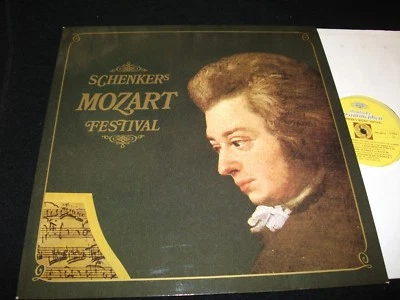 MOZART°SCHENKER'S FESTIVAL<><>Lp Vinyl~Austria Pressing<>DGG SWL  807 - Image 1 of 2