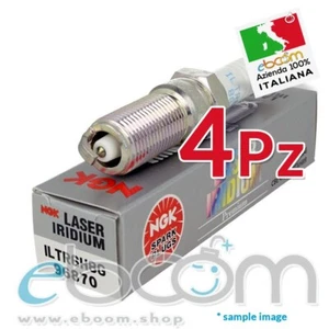 4X NGK ILTR6H8G Candela Accensione Ford Fiesta VI 1,4 1,4LPG 08 Focus III 1,6 Fl - Foto 1 di 1