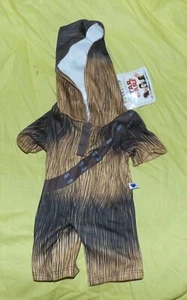 🏰 NEW DISNEY PARKS DUFFY BEAR STAR WARS CHEWBACCA COSTUME OUTFIT BUILD A BEAR - Picture 1 of 3