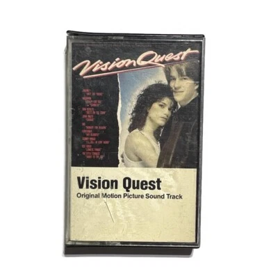 Vision Quest - Soundtrack Audio Cassette Tape 1985 Madonna JOURNEY Dio Foreigner Foto 1 de 2