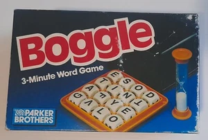 Boggle 3- Minute Word Game Vintage 1992 Parker Brothers Boggle Complete - Picture 1 of 9