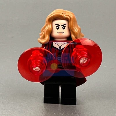 Nova Minifigura Feiticeira Escarlate Marvel Super Heróis Lego Avengers 76269 - Imagem 1 de 4