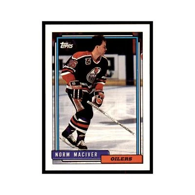 Norm Maciver 1992 Topps #96 Hockey Cards Hockey Card NM - Image 1 of 3