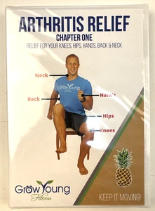 Grow Young Fitness ARTHRITIS RELIEF Chapter One DVD Knees Neck Back Exercises - Picture 1 of 2