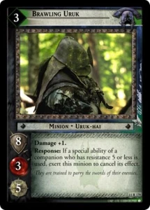 Lord of The Rings LOTR CCG TCG Shadows 11R179 Brawling Uruk - Picture 1 of 1
