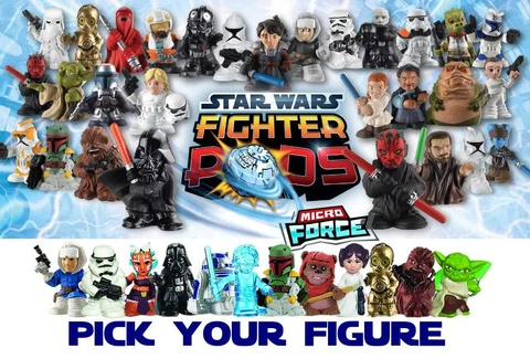 Star Wars Fighter Pods Figures Micro Force Figures - Complete your Collection Cover