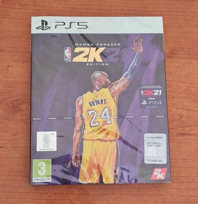 NBA 2K 21 MAMBA FOREVER EDITION - GIOCO PS5 PLAYSTATION 5 Pal Ita NUOVO  - Immagine 1 di 4